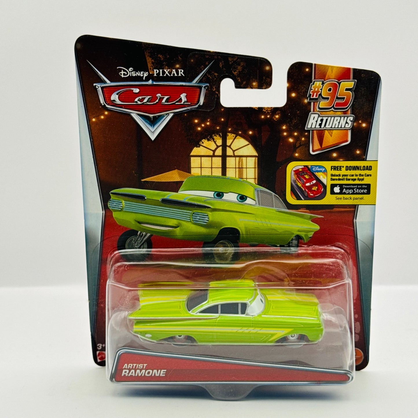 Disney Pixar Cars - BODY SHOP ARTIST RAMONE 95 Returns 2016 - 1:55 Diecast