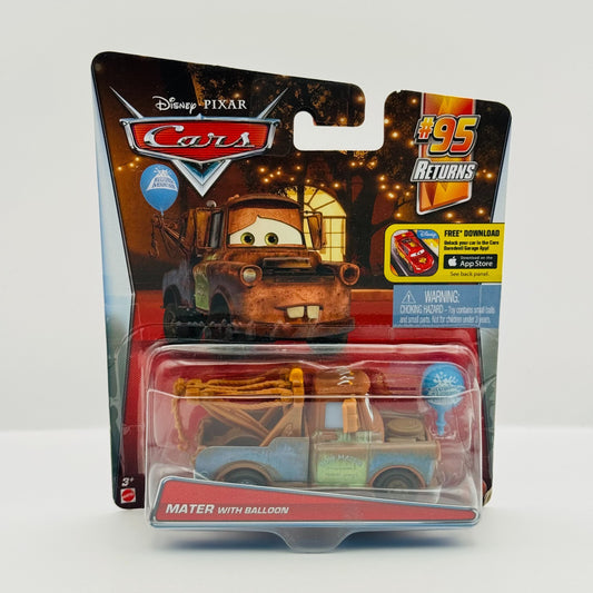 Disney Pixar Cars - MATER WITH BALLOON 95 Returns 2016 - 1:55 Diecast