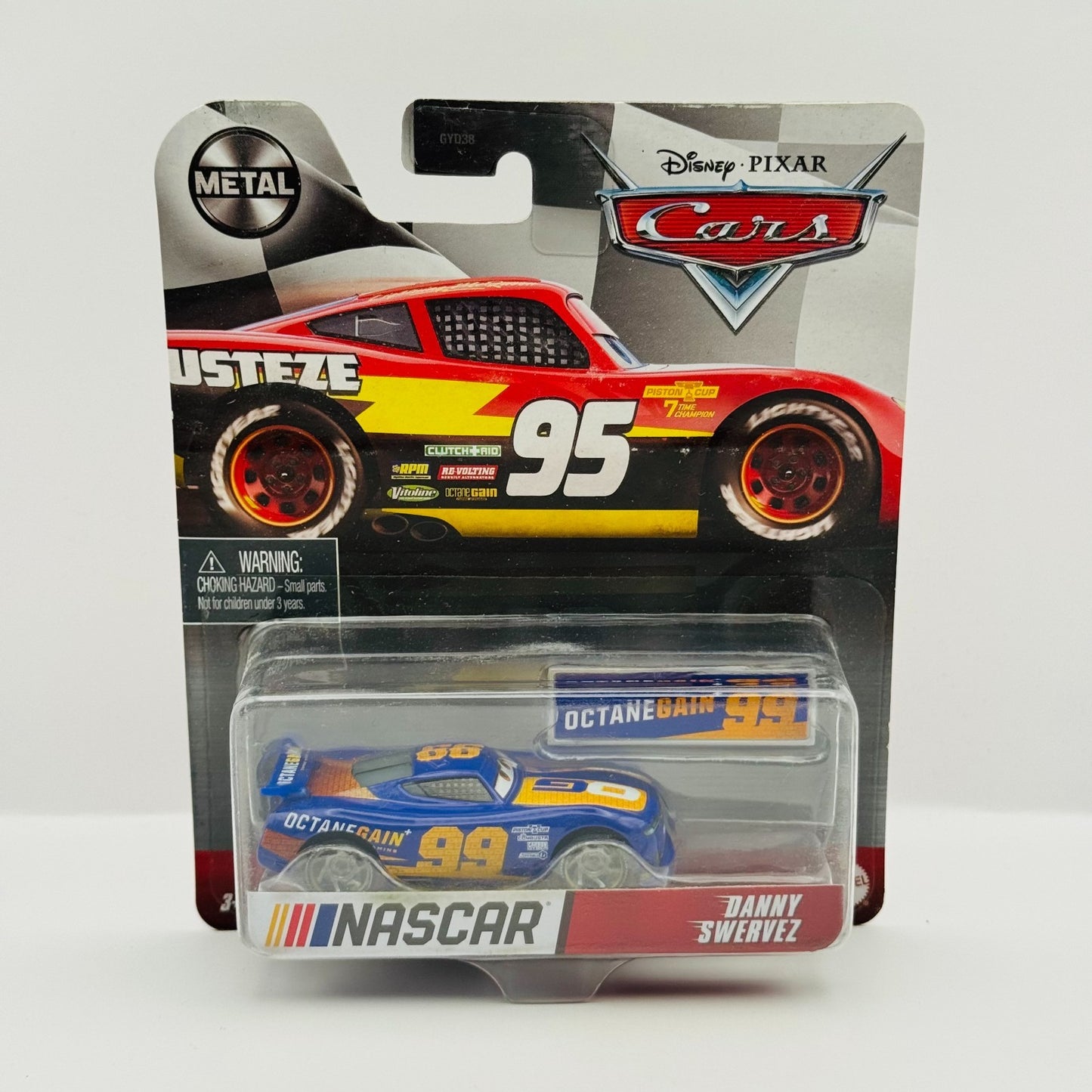 Disney Pixar Cars - NASCAR DANNY SWERVEZ 2021 - 1:55 Diecast