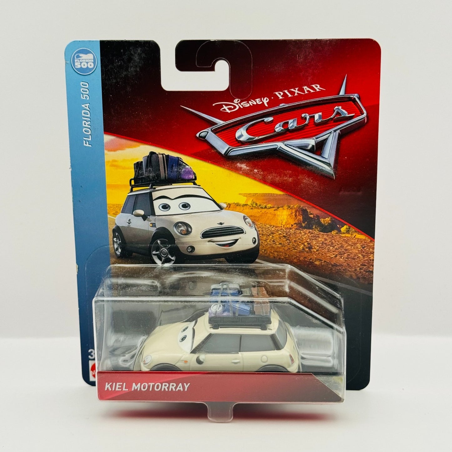 Disney Pixar Cars - KIEL MOTORRAY [Mini Cooper] Florida 500 2018 - 1:55 Diecast