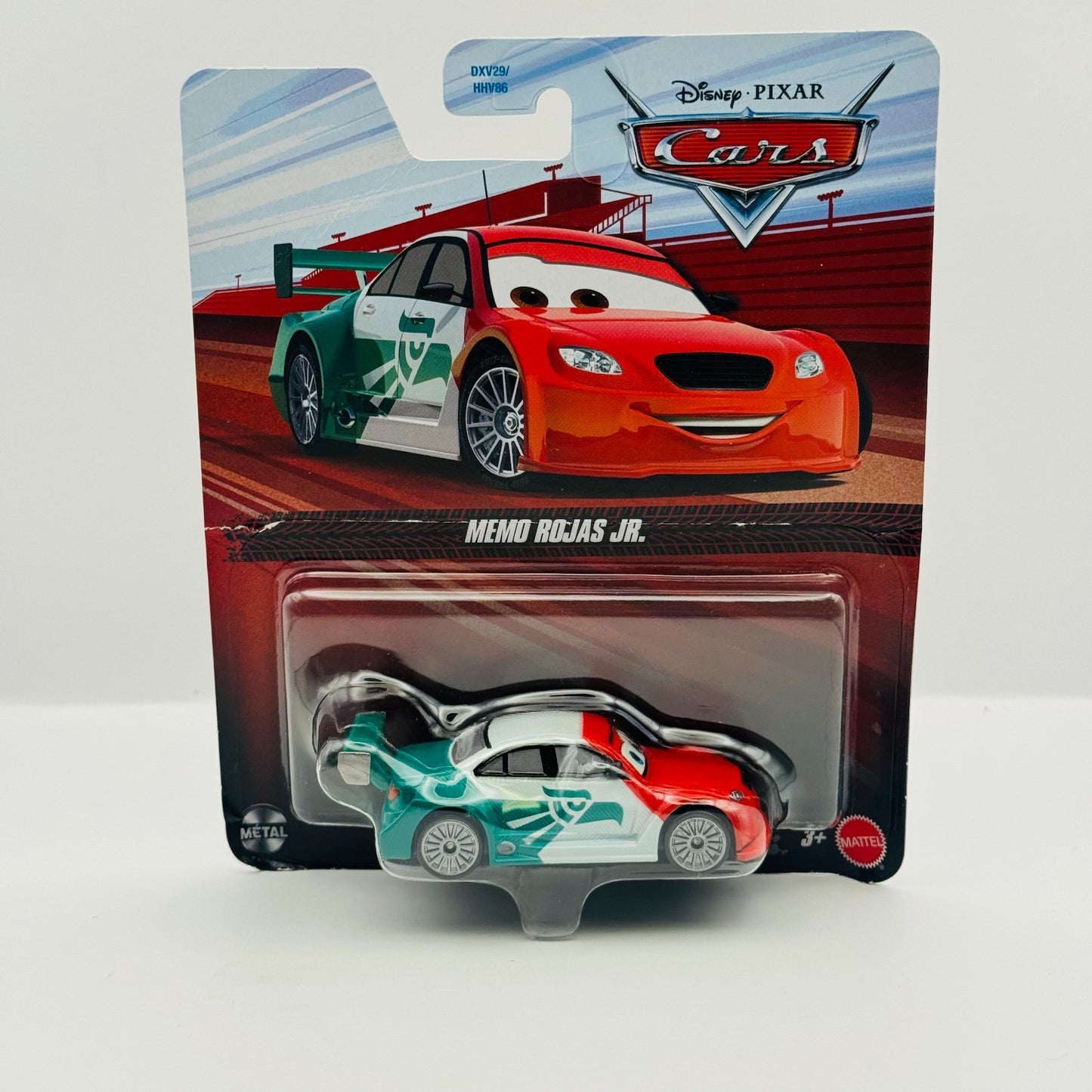 Disney Pixar Cars - MEMO ROJAS JR Mexican Racer Cars 2 2026 - 1:55 Diecast