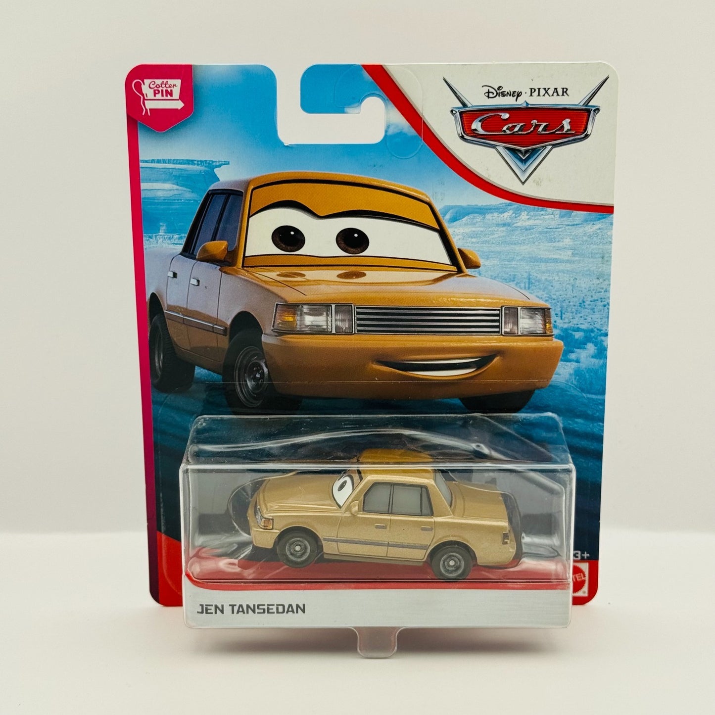 Disney Pixar Cars - JEN TANSEDAN The Cotter Pin Blue Desert 2020 - 1:55 Diecast