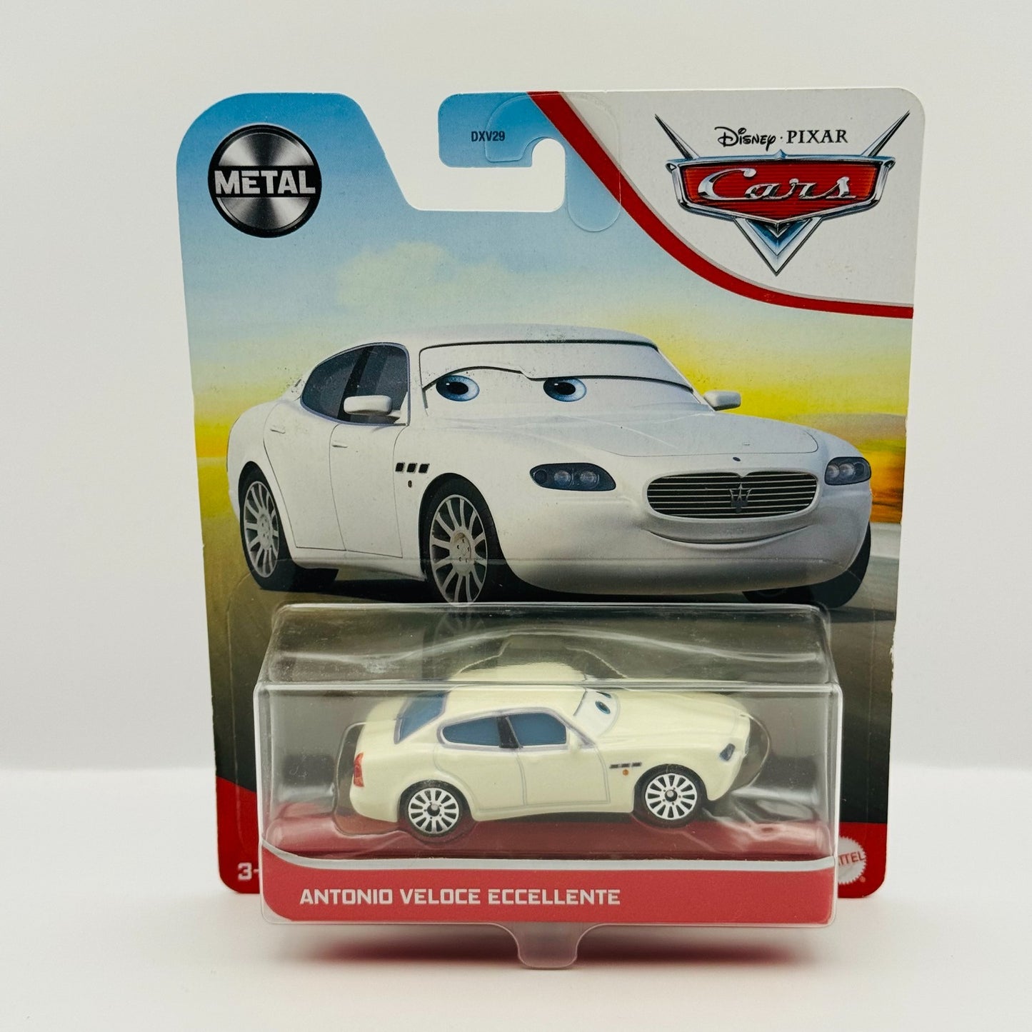 Disney Pixar Cars - ANTONIO VELOCE ECCELLENTE [Maserati] 2021 - 1:55 Diecast