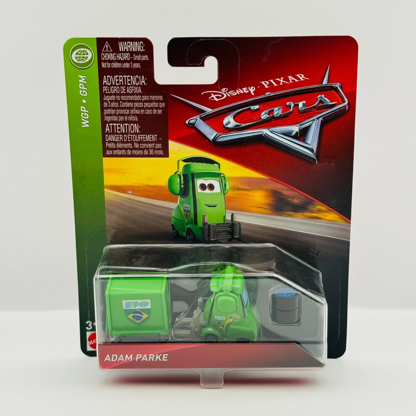 Disney Pixar Cars - ADAM PARKE Carla Veloso Pitty WGP 2018 - 1:55 Diecast