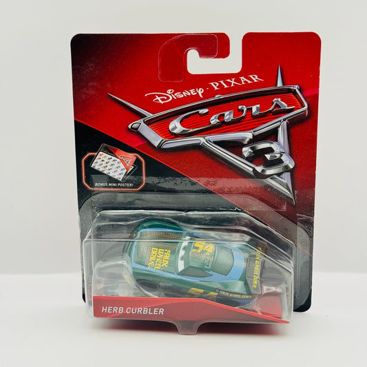 Disney Pixar Cars - HERB CURBLER FAUX WHEEL DRIVE Next Gen 2017 - 1:55 Diecast