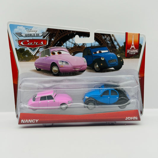 Disney Pixar Cars - NANCY & JOHN Paris Tour 2014 - 1:55 Diecast