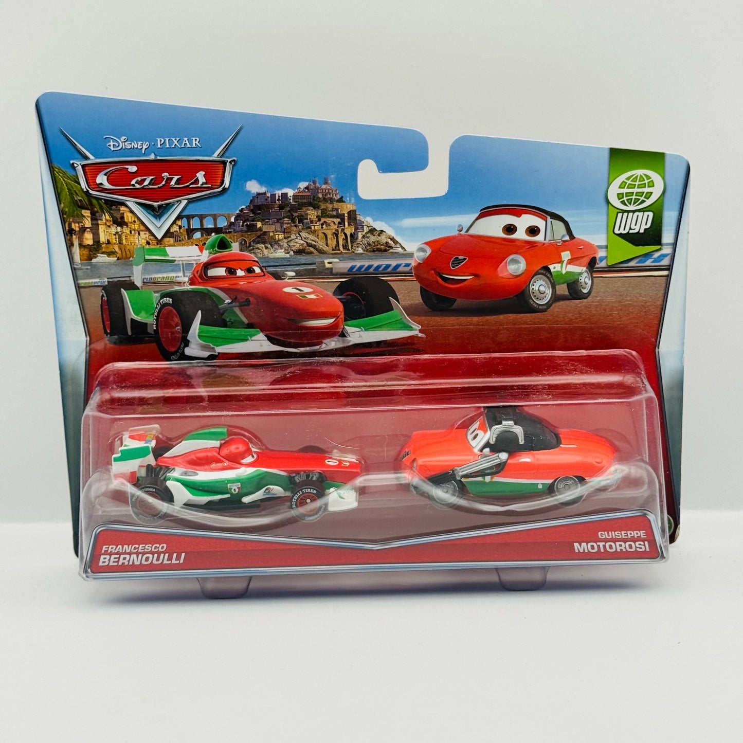 Disney Pixar Cars - FRANCESCO BERNOULLI & GIUSEPPE MOTOROSI 2015 - 1:55 Diecast