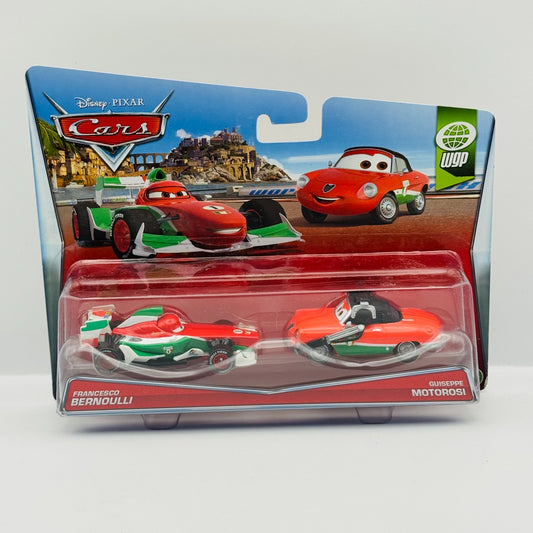 Disney Pixar Cars - FRANCESCO BERNOULLI & GIUSEPPE MOTOROSI 2015 - 1:55 Diecast
