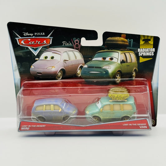 Disney Pixar Cars - LOST IN THE DESERT MINI & VAN 2015 - 1:55 Diecast