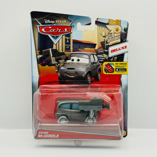 Disney Pixar Cars - STUDS MCGIRDLE Deluxe LA Speedway 2016 - 1:55 Diecast