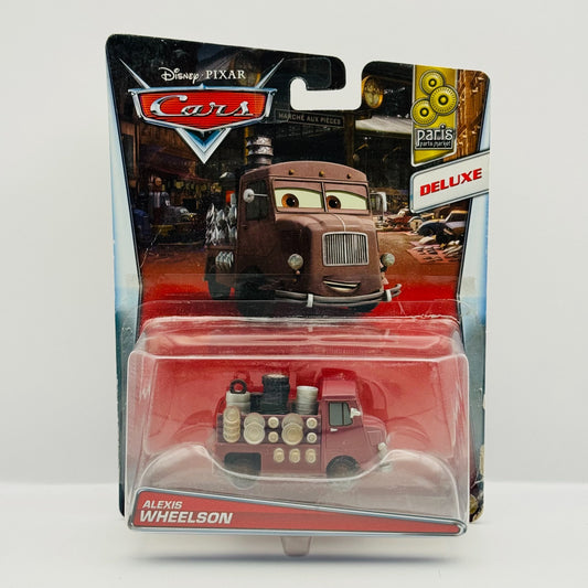 Disney Pixar Cars - ALEXIS WHEELSON Deluxe Paris Parts Market 2016- 1:55 Diecast