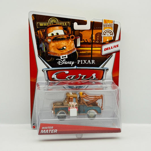 Disney Pixar Cars - WAITER MATER Deluxe Wheel Well Motel 2013 - 1:55 Diecast