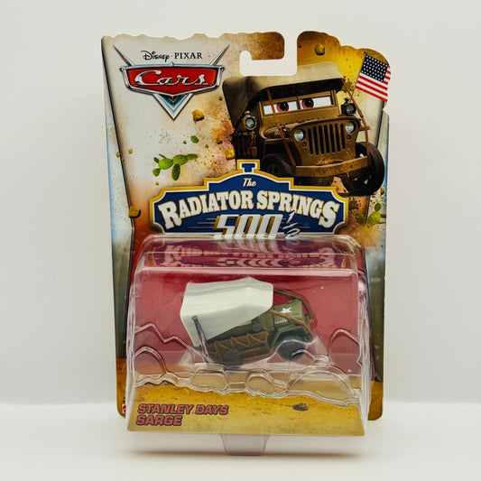 Disney Pixar Cars - RADIATOR SPRINGS 500 1/2 STANLEY DAYS SARGE - 1:55 Diecast
