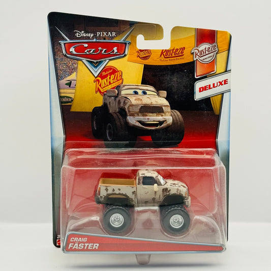 Disney Pixar Cars - CRAIG FÄSTER Deluxe Rusteze Racing 2016 - 1:55 Diecast