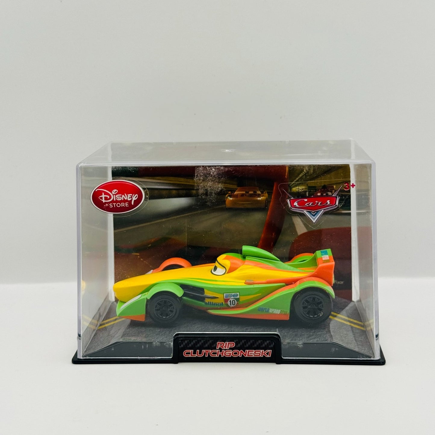 Disney Pixar Cars - RIP CLUTCHGONESKI WGP Disney Store - 1:43 Diecast