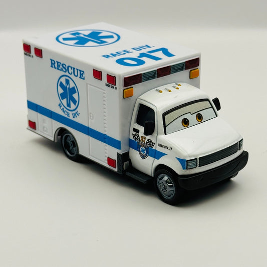 Disney Pixar Cars - MORGAN MARTINS AMBULANCE Cars 3 2026 - 1:55 Diecast
