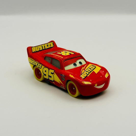 Disney Pixar Cars - GLOW RACERS LIGHTNING MCQUEEN Glow In The Dark -1:55 Diecast