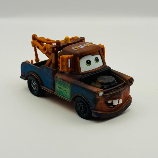 Disney Pixar Cars - TOW MATER WITH TOW HOOK - 1:55 Diecast