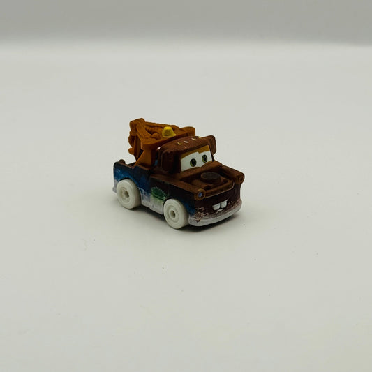 Disney Pixar Cars - Mini Racers WINTER SNOWY CHRISTMAS MATER - Diecast