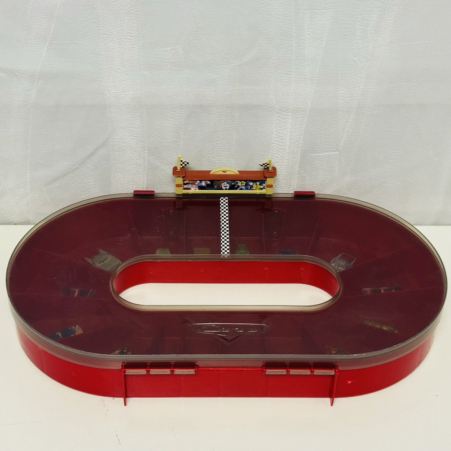Disney Pixar Cars - RACE CASE & TRACK CARRY CASE 2006 - 1:55 Scale