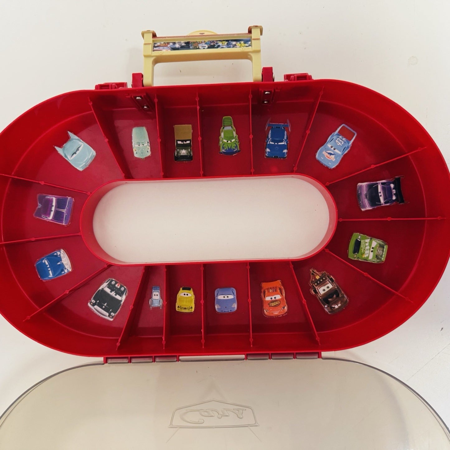 Disney Pixar Cars - RACE CASE & TRACK CARRY CASE 2006 - 1:55 Scale