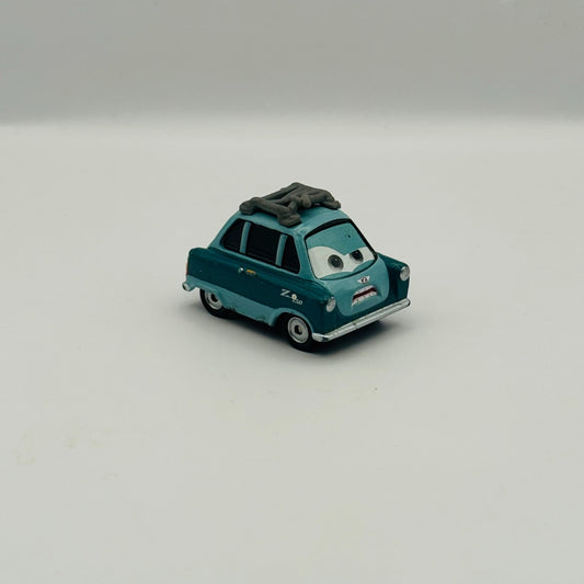 Disney Pixar Cars - PROFESSOR Z *NO EYEGLASS* Cars 2 2011 - 1:55 Diecast