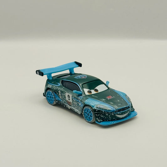 Disney Pixar Cars - ICE RACERS NIGEL GEARSLEY WGP TROC 2015 - 1:55 Diecast