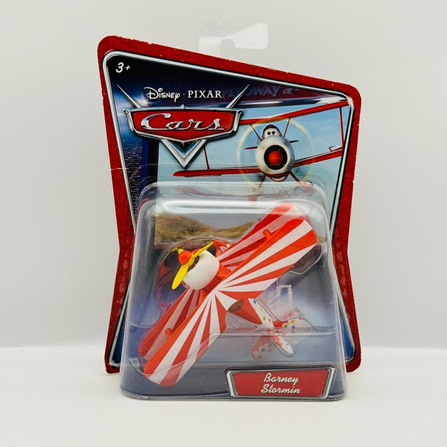Disney Pixar Cars - BARNEY STORMIN Supercharged 2007 - 1:55 Diecast