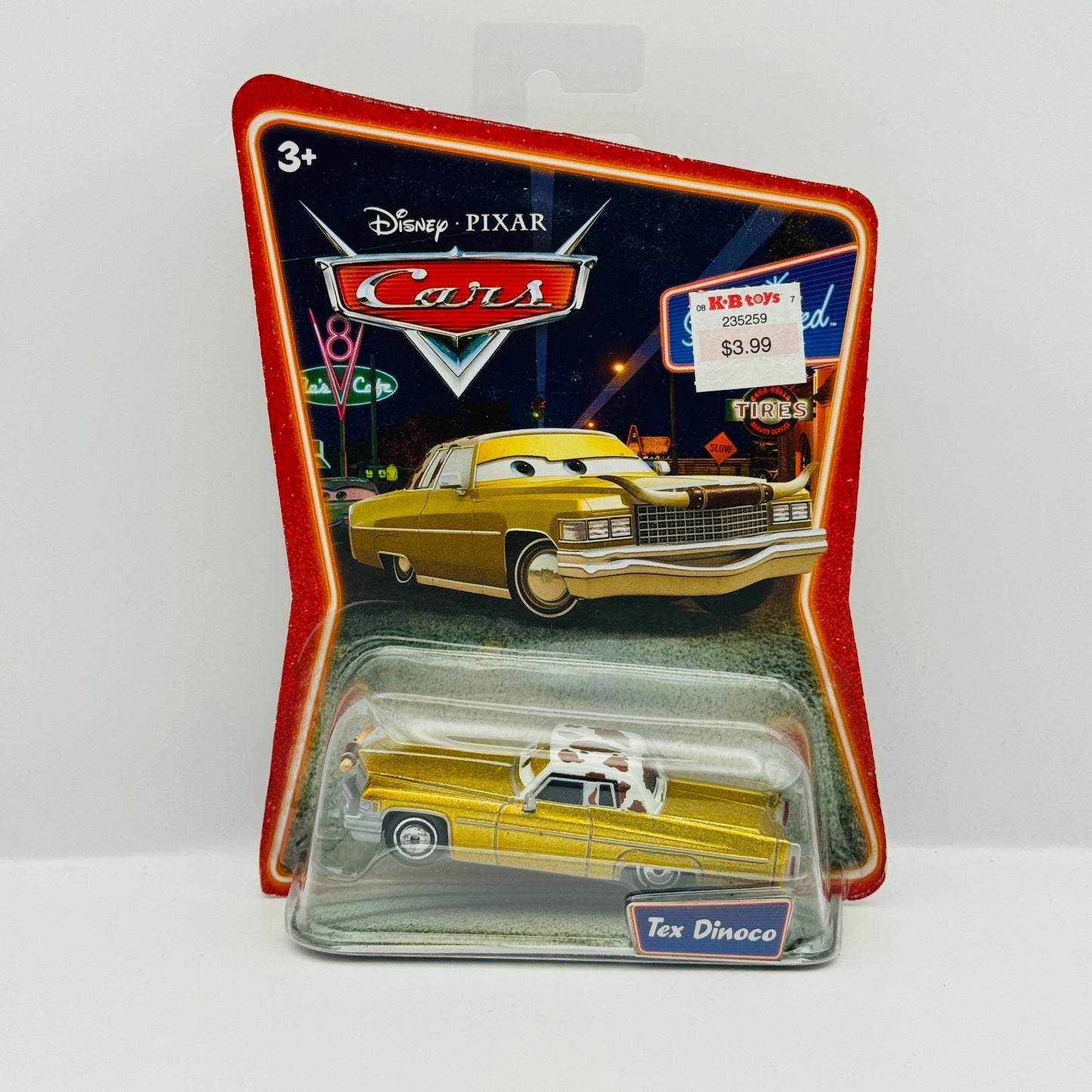 Disney Pixar Cars - TEX DINOCO Supercharged 2007 - 1:55 Diecast
