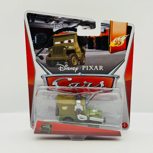 Disney Pixar Cars - RACE TEAM SARGE WITH HEADSET 95 Pit Crew 2014 - 1:55 Diecast
