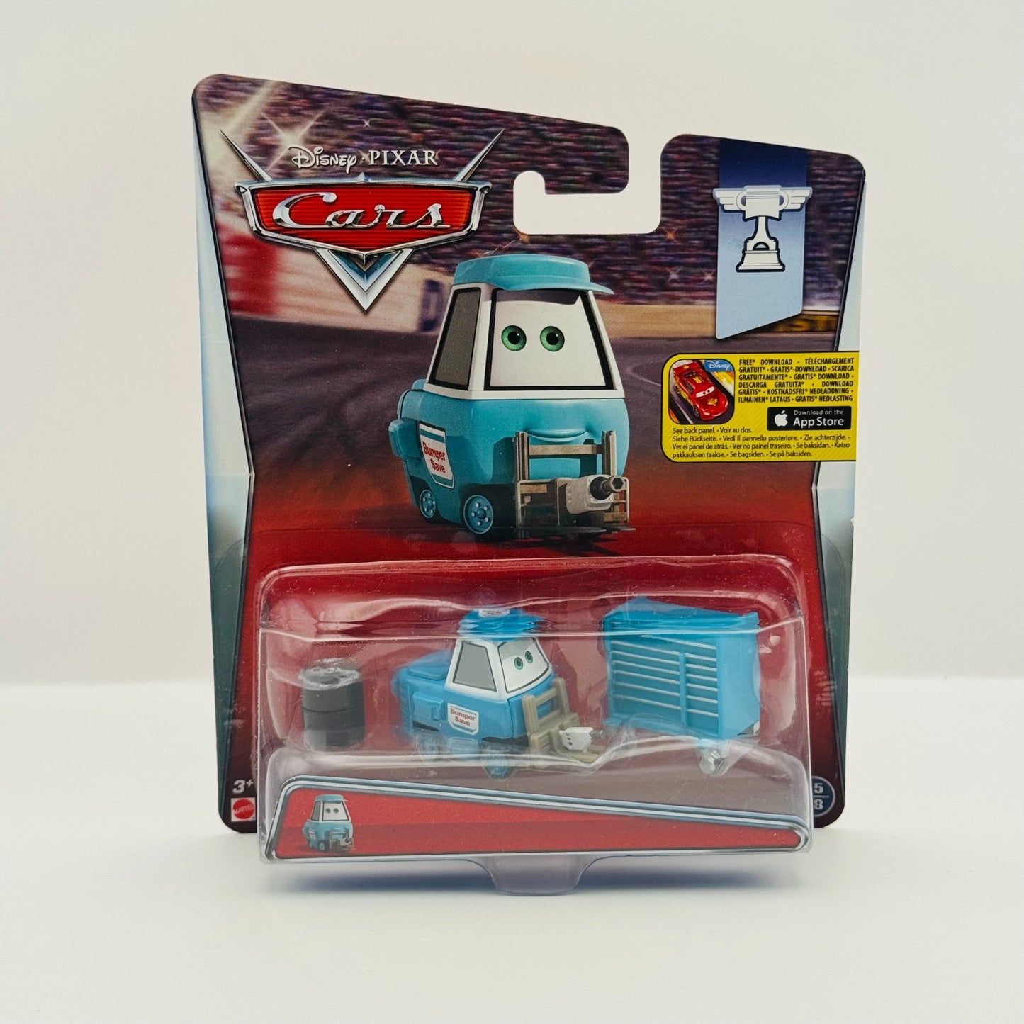 Disney Pixar Cars - BUMPER SAVE PONCHY WIPEOUT'S PITTY 2015 - 1:55 Diecast