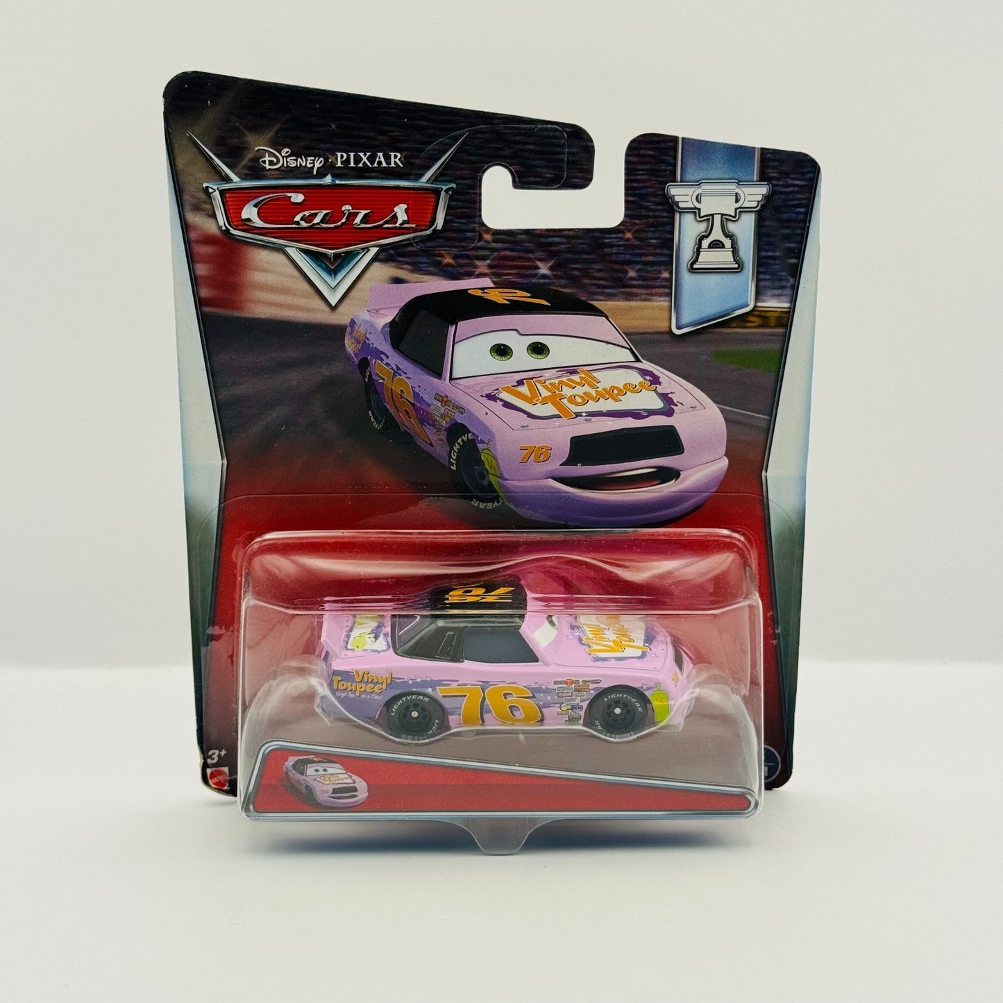 Disney Pixar Cars - VINYL TOUPEE CRUSTY ROTOR Piston Cup 2017 - 1:55 Diecast