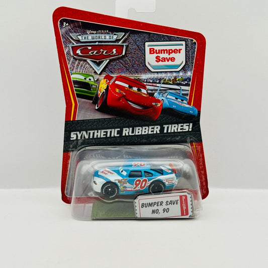 Disney Pixar Cars - BUMPER SAVE PONCHY WIPEOUT Rubber Tires 2009 - 1:55 Diecast
