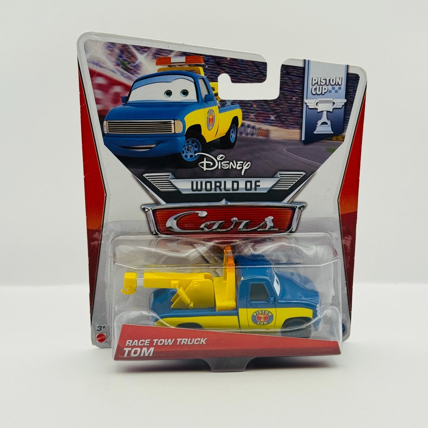 Disney Pixar Cars - RACE TOW TRUCK TOM Piston Cup 2014 - 1:55 Diecast