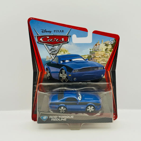 Disney Pixar Cars - ROD TORQUE REDLINE DODGE CHARGER Cars 2 2011 - 1:55 Diecast