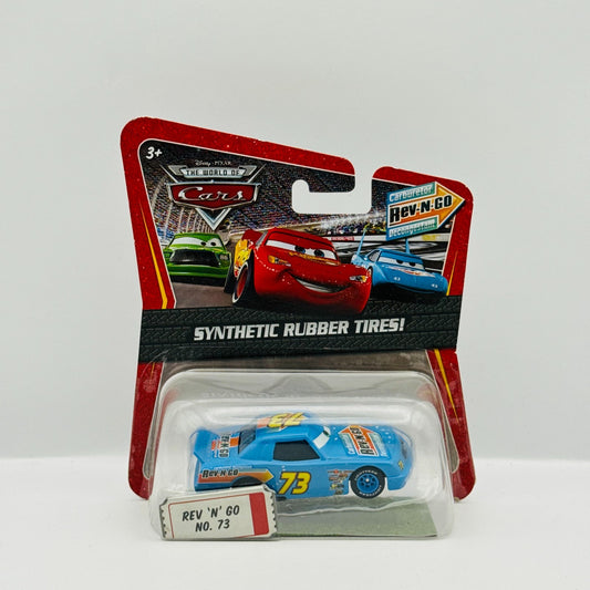 Disney Pixar Cars - REV N GO MISTI MOTORKRASS Rubber Tires Piston - 1:55 Diecast