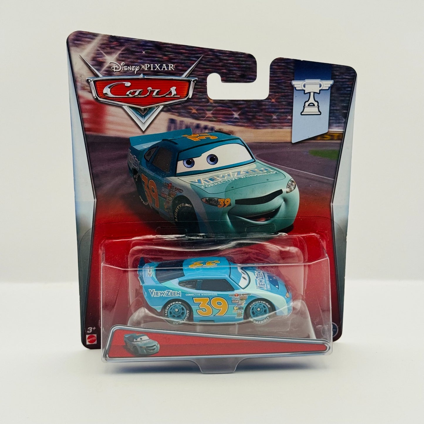 Disney Pixar Cars - VIEW ZEEN RYAN SHIELDS Piston Cup 2015 - 1:55 Diecast