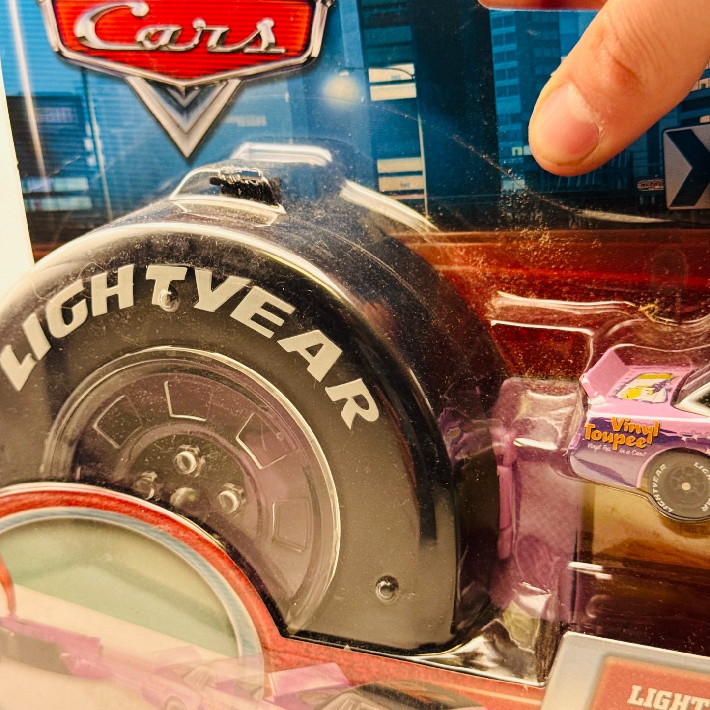 Disney Pixar Cars - LIGHTYEAR LAUNCHERS VINYL TOUPEE CRUSTY ROTOR - 1:55 Diecast