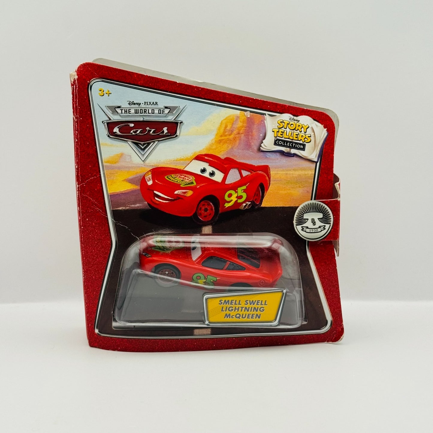 Disney Pixar Cars - Story Tellers SMELL SWELL LIGHTNING MCQUEEN - 1:55 Diecast