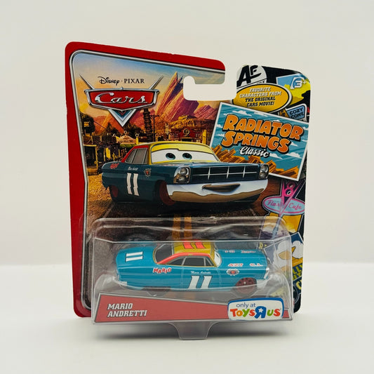 Disney Pixar Cars - MARIO ANDRETTI Radiator Springs Classic - 1:55 Diecast