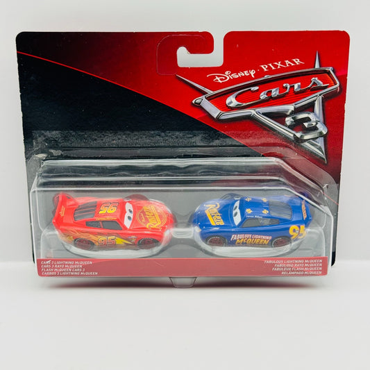 Disney Pixar Cars - CARS 3 MCQUEEN & FEBULOUS MCQUEEN Cars 3 2017 - 1:55 Diecast