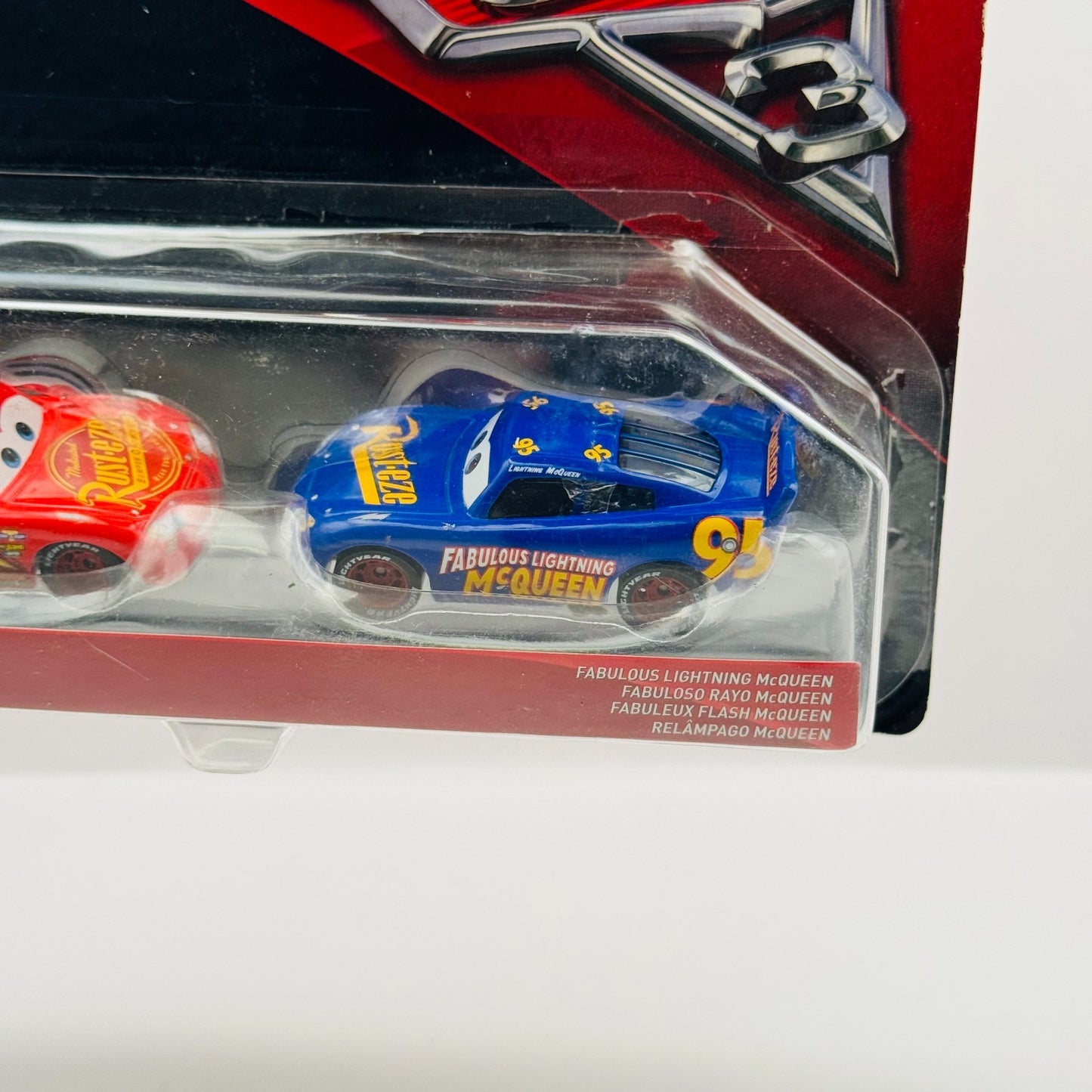 Disney Pixar Cars - CARS 3 MCQUEEN & FEBULOUS MCQUEEN Cars 3 2017 - 1:55 Diecast