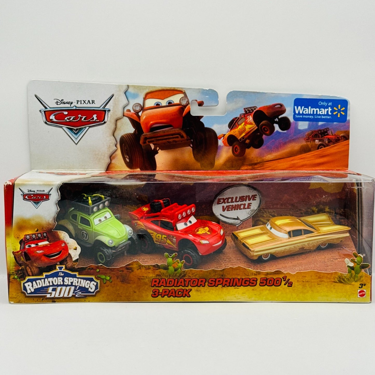 Disney Pixar Cars RADIATOR SPRINGS 500 1/2 3-PK STANLEY DAYS RAMONE 1:55 Diecast