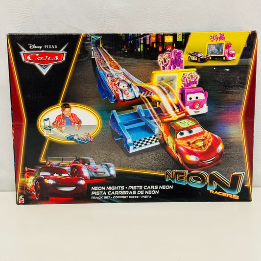 Disney Pixar Cars - NEON RACERS NEON NIGHTS TRACK SET TAIA DECOTOURA- 1:55 Scale