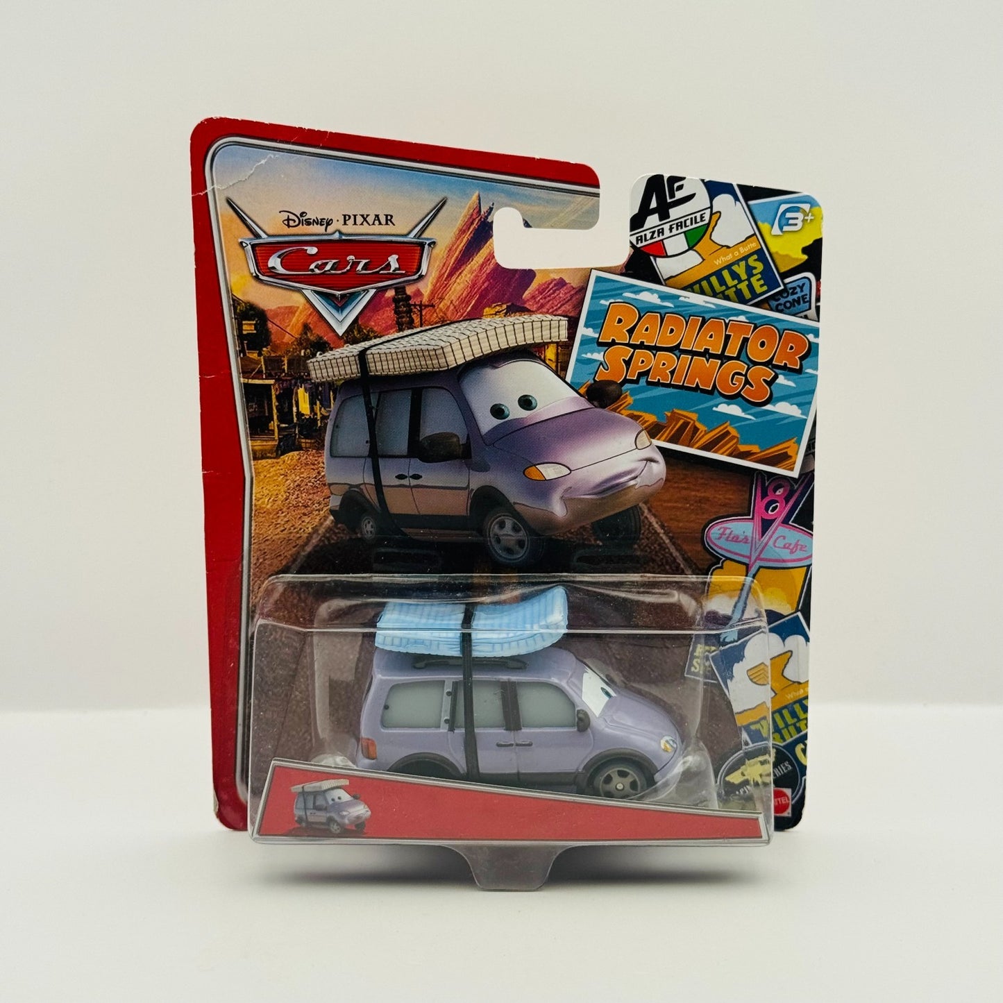 Disney Pixar Cars - LEROY TRAFFIK MATTRESS Radiator Springs Classic 1:55 Diecast