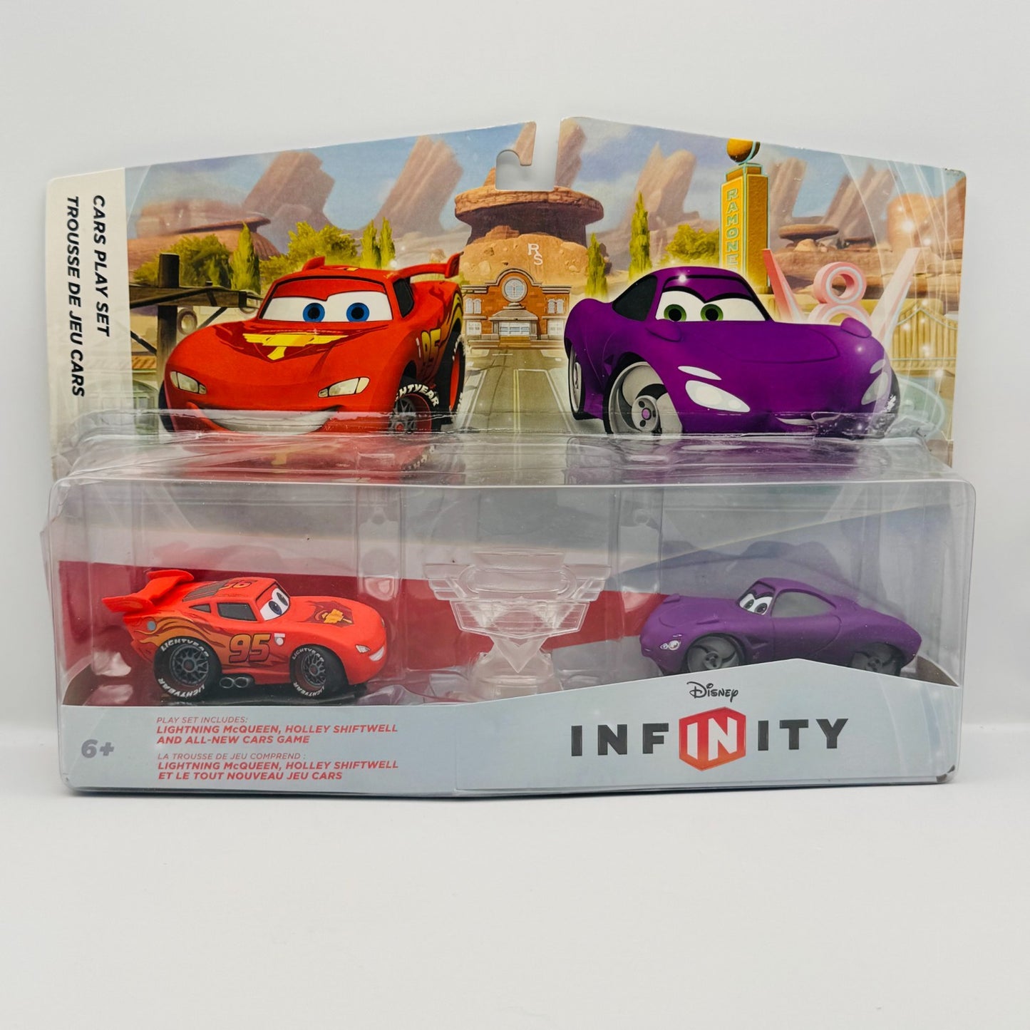 Disney Pixar Cars - DISNEY INFINITY CARS PLAYSET MCQUEEN & HOLLEY SHIFTWELL 2-PK