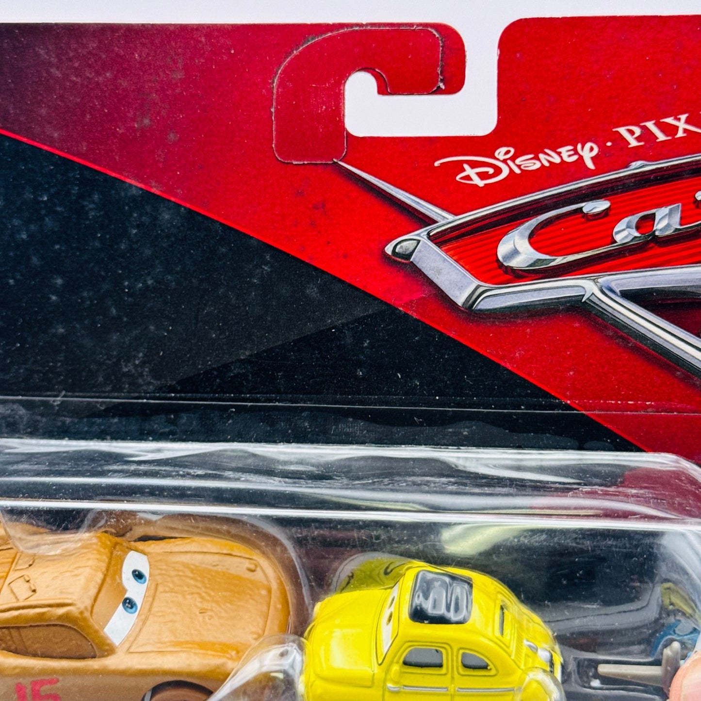 Disney Pixar Cars - CHESTER WHIPPLEFILTER & GUIDO WITH RAG Cars 3 - 1:55 Diecast