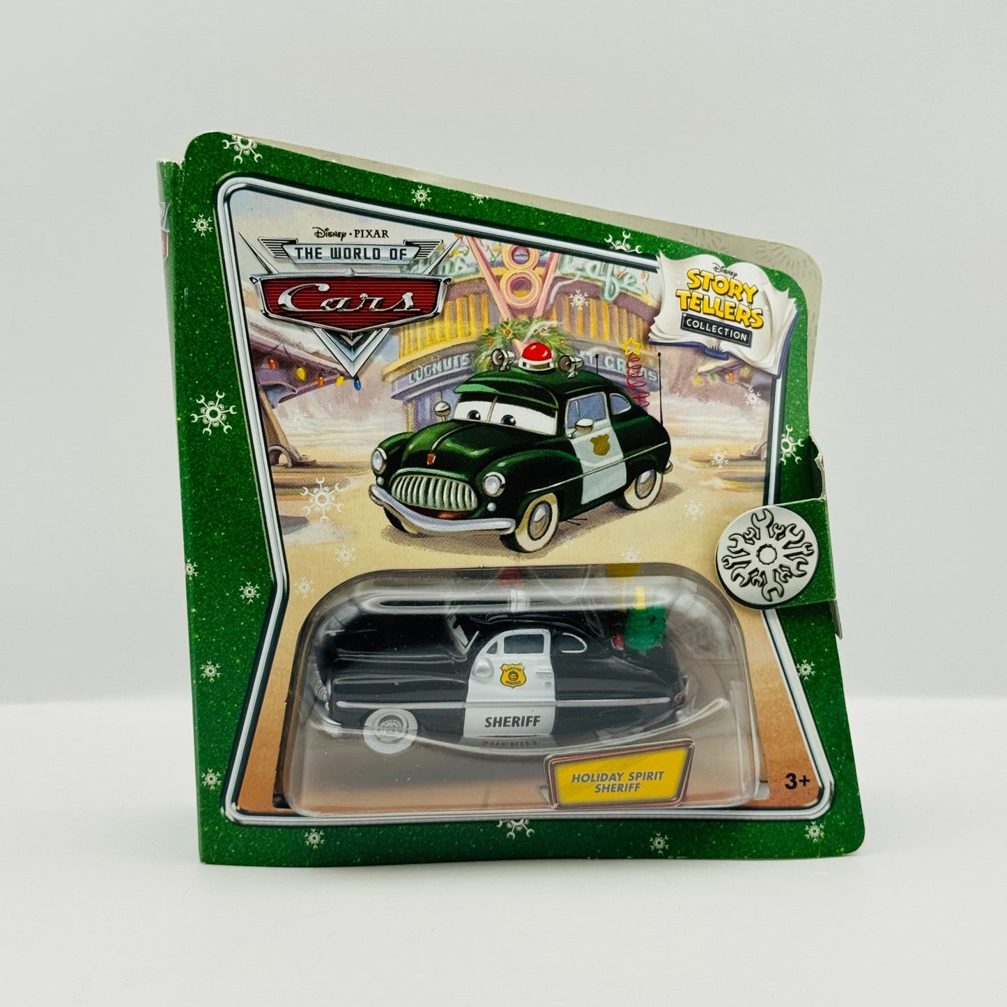 Disney Pixar Cars - Story Tellers CHRISTMAS CRUISER SHERIFF 2018 - 1:55 Diecast