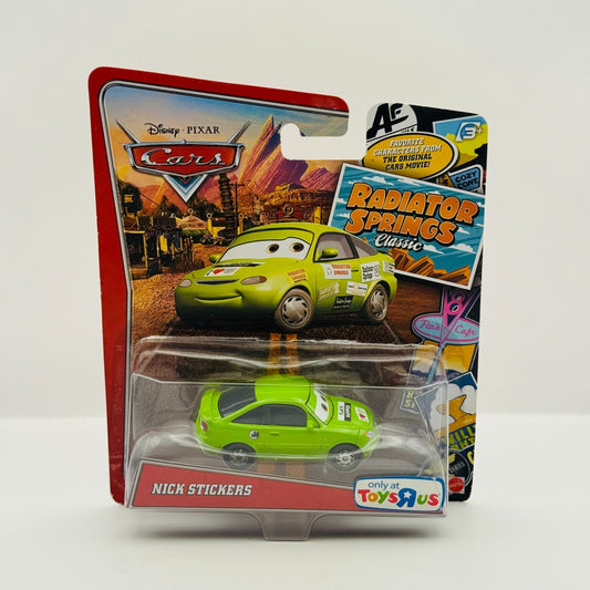 Disney Pixar Cars - NICK STICKERS Radiator Springs Classic - 1:55 Diecast
