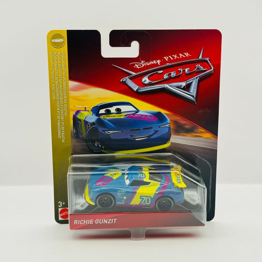 Disney Pixar Cars - RICHIE GUNZIT GASPRIN Next Gen 2018 - 1:55 Diecast